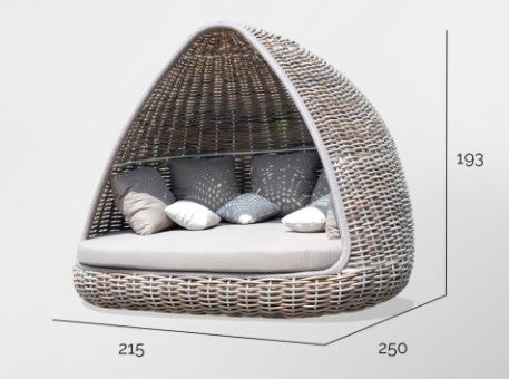 SHADE BETA Daybed - Canapé d'extérieur - dimensions