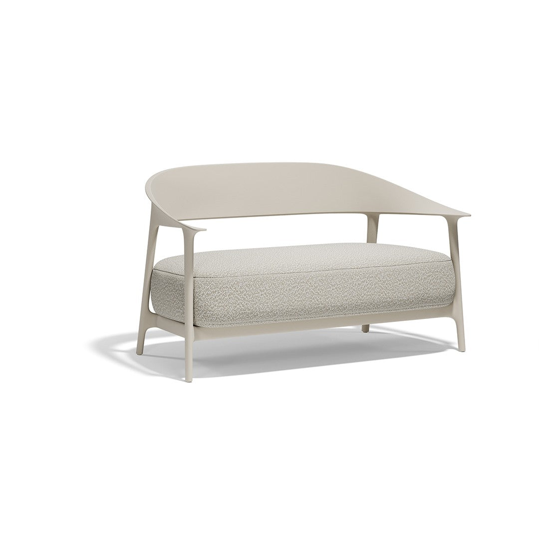 Africa Vondom ecru upholstered indoor/outdoor sofa