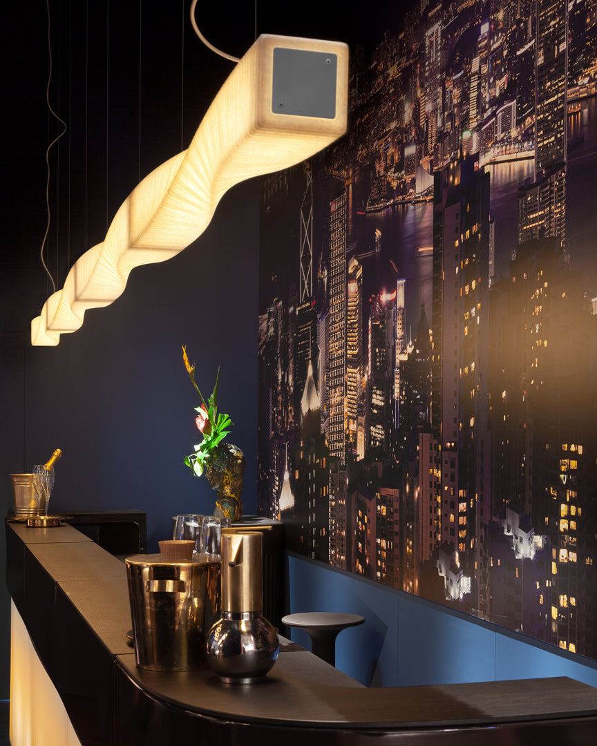Spin Hanging Lamp - Slide Design