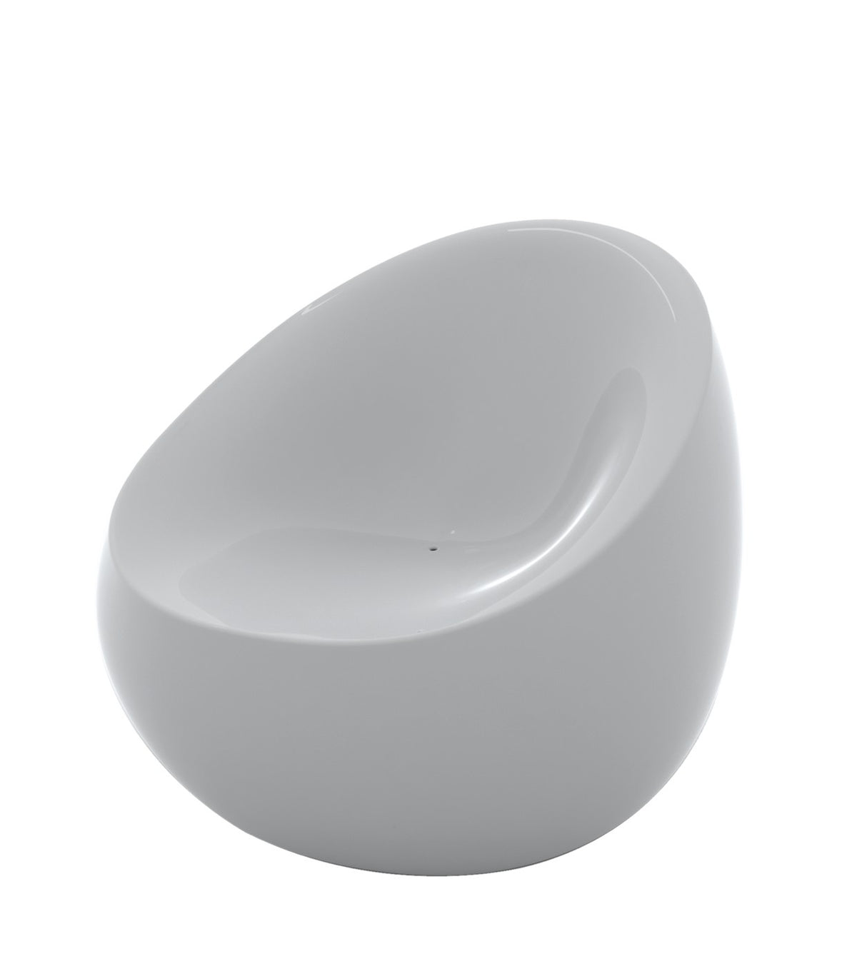 STONE design armchair - grey lacquered finish - VONDOM