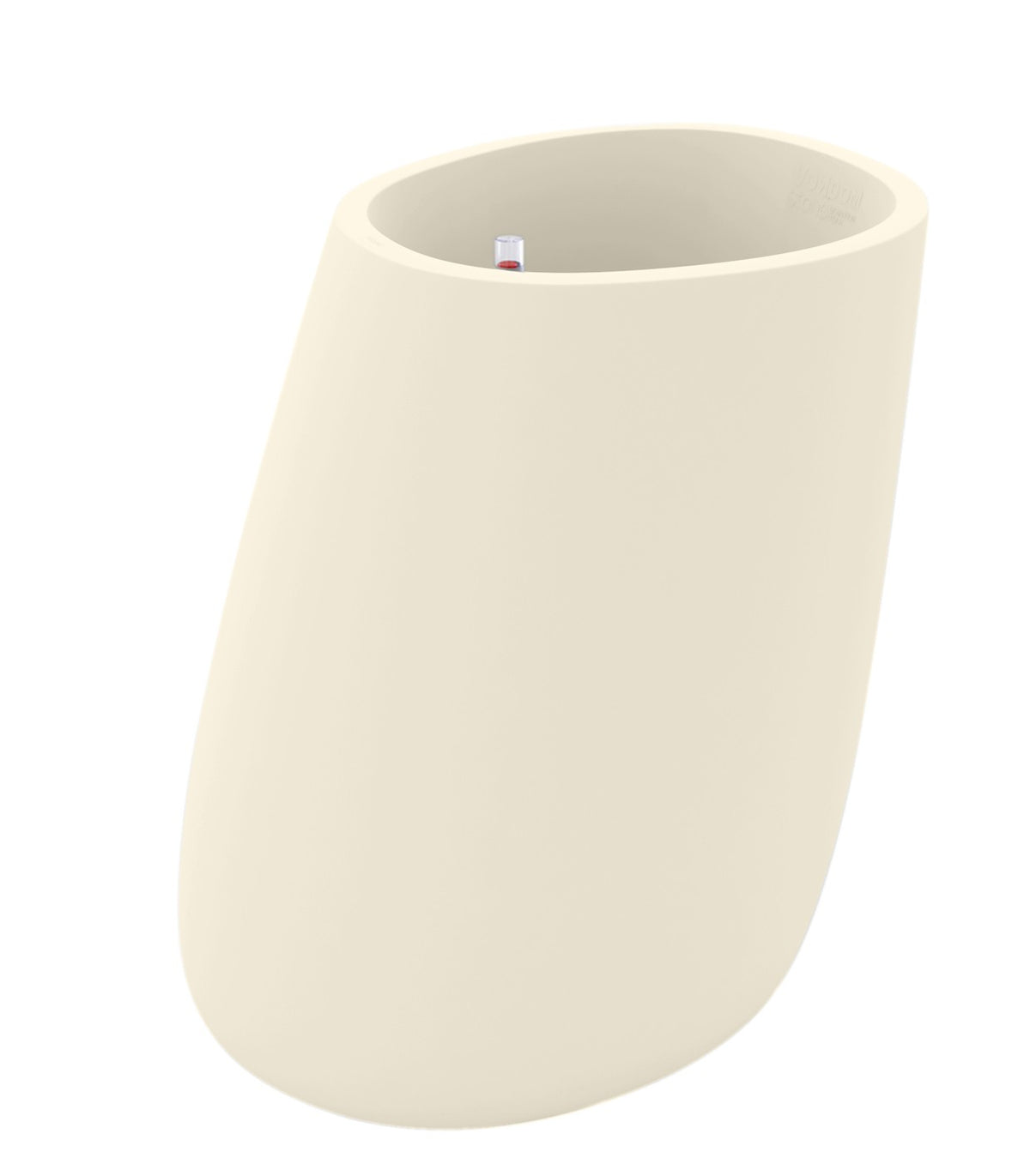 Pot de fleurs laqué STONE Vondom - écru