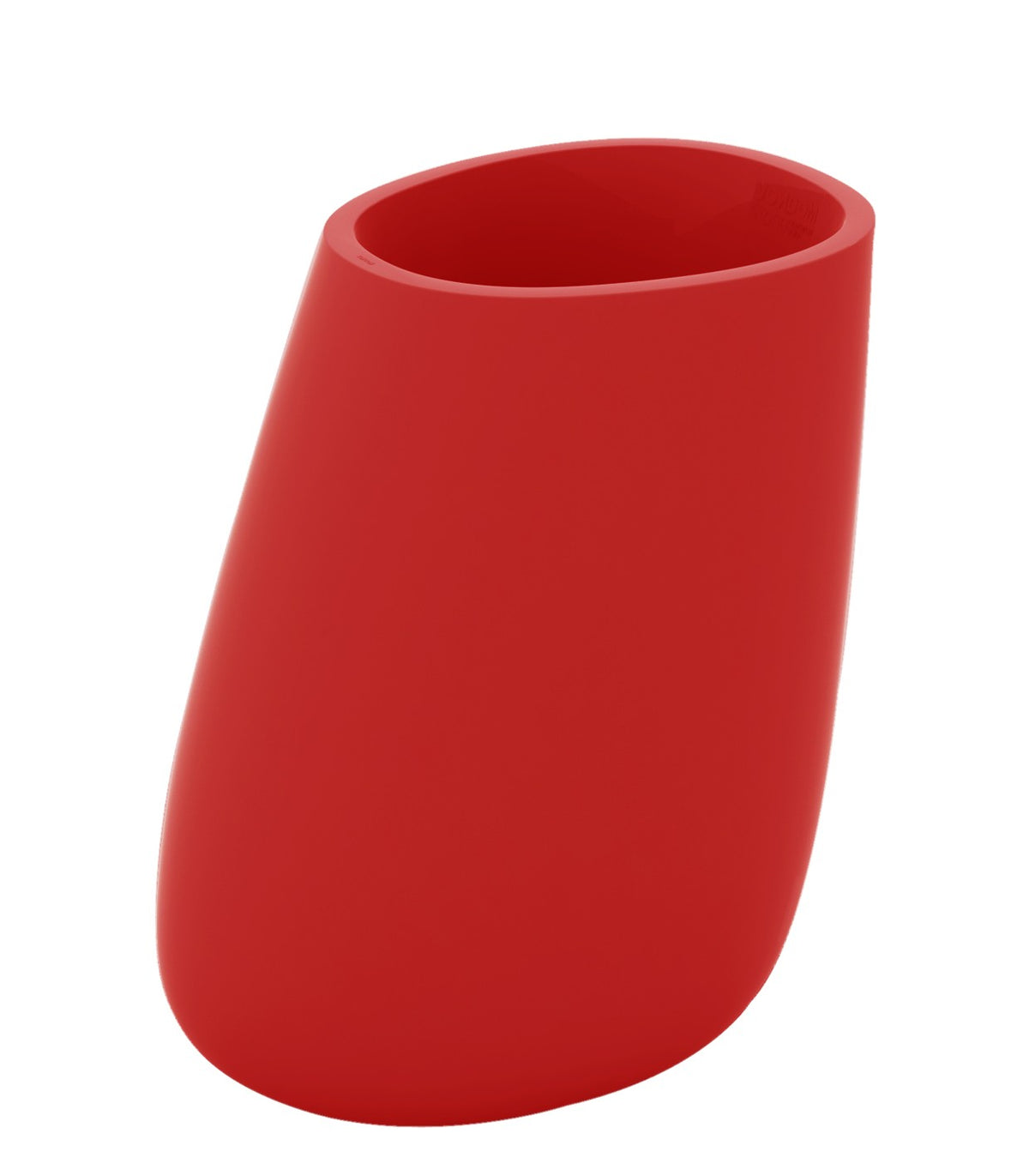 Pot de fleurs laqué STONE Vondom - rouge