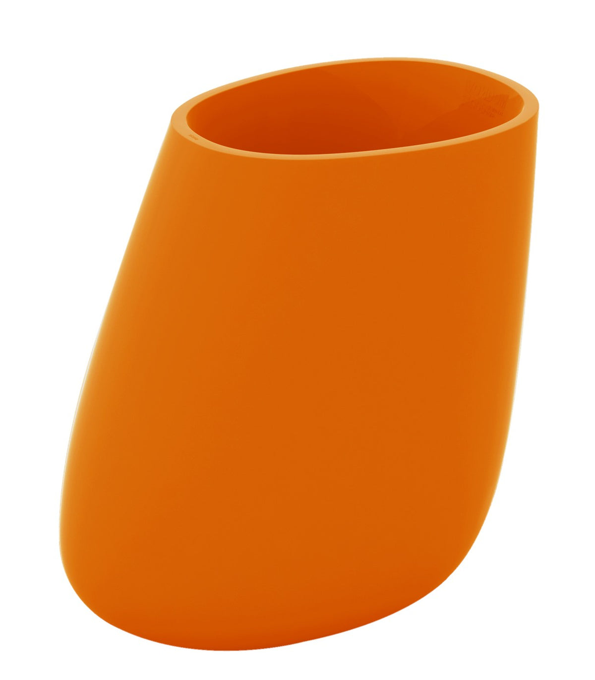 STONE lacquered flowerpot - Vondom - orange