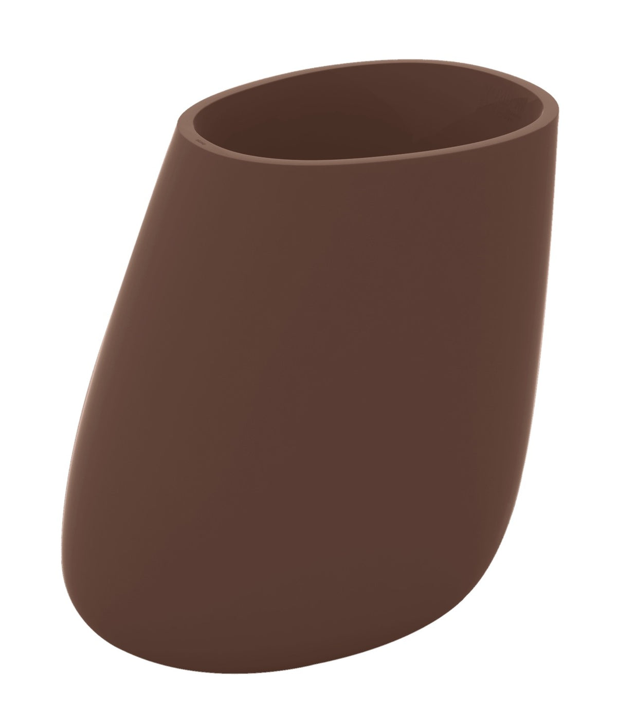 STONE lacquered flowerpot - Vondom - bronze