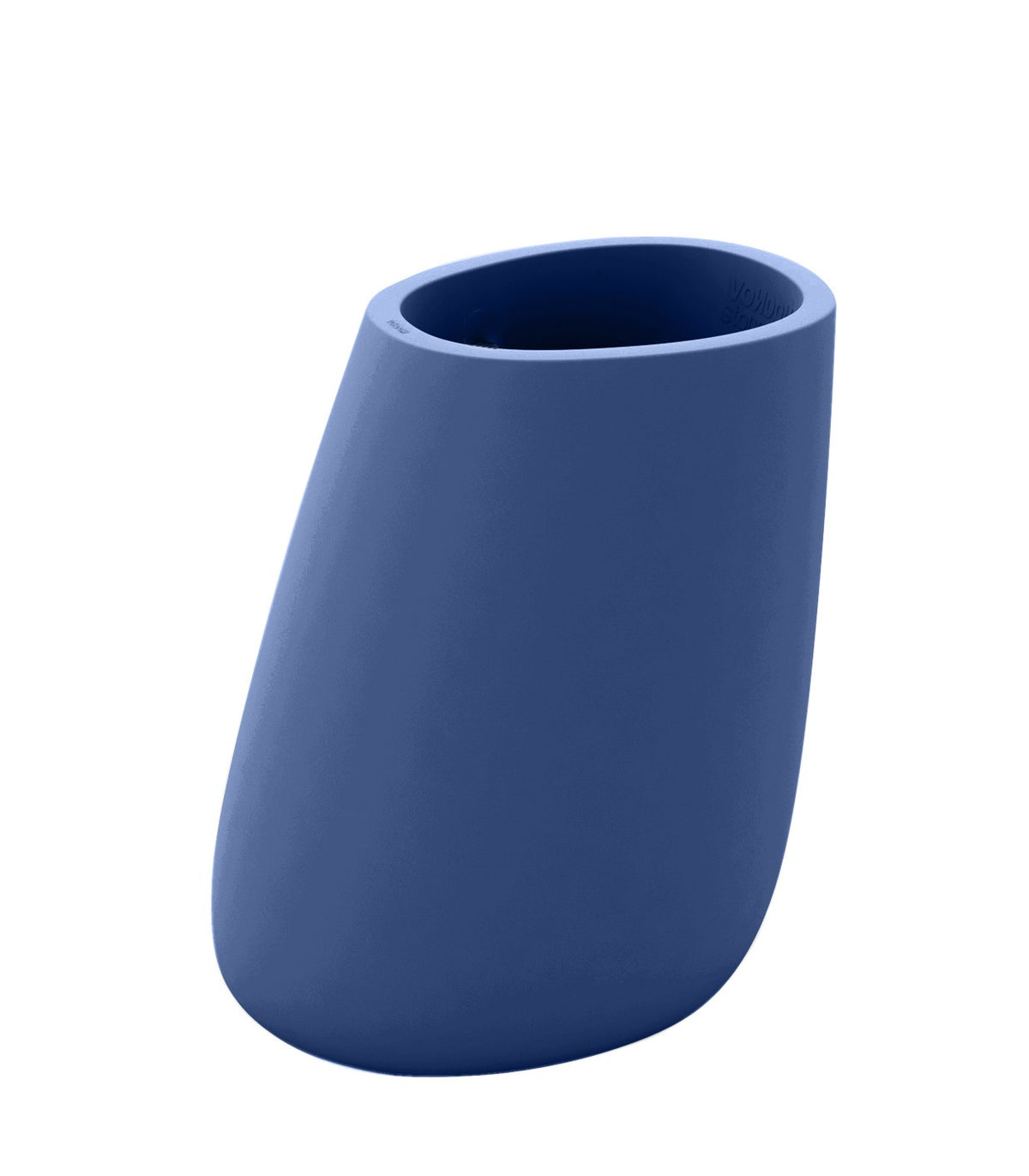 STONE flower pot matte finish design - Vondom - blue