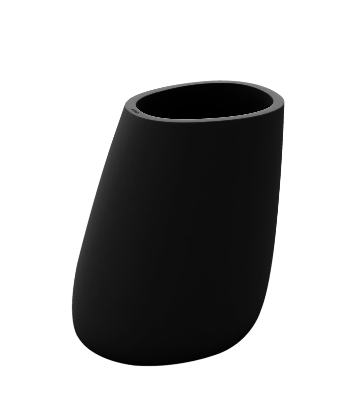 STONE flower pot matte finish design - Vondom - black