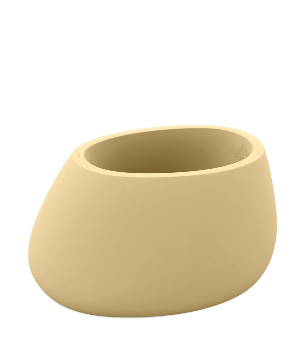Pot de Fleurs Design Stone Finition Mate Vondom - beige