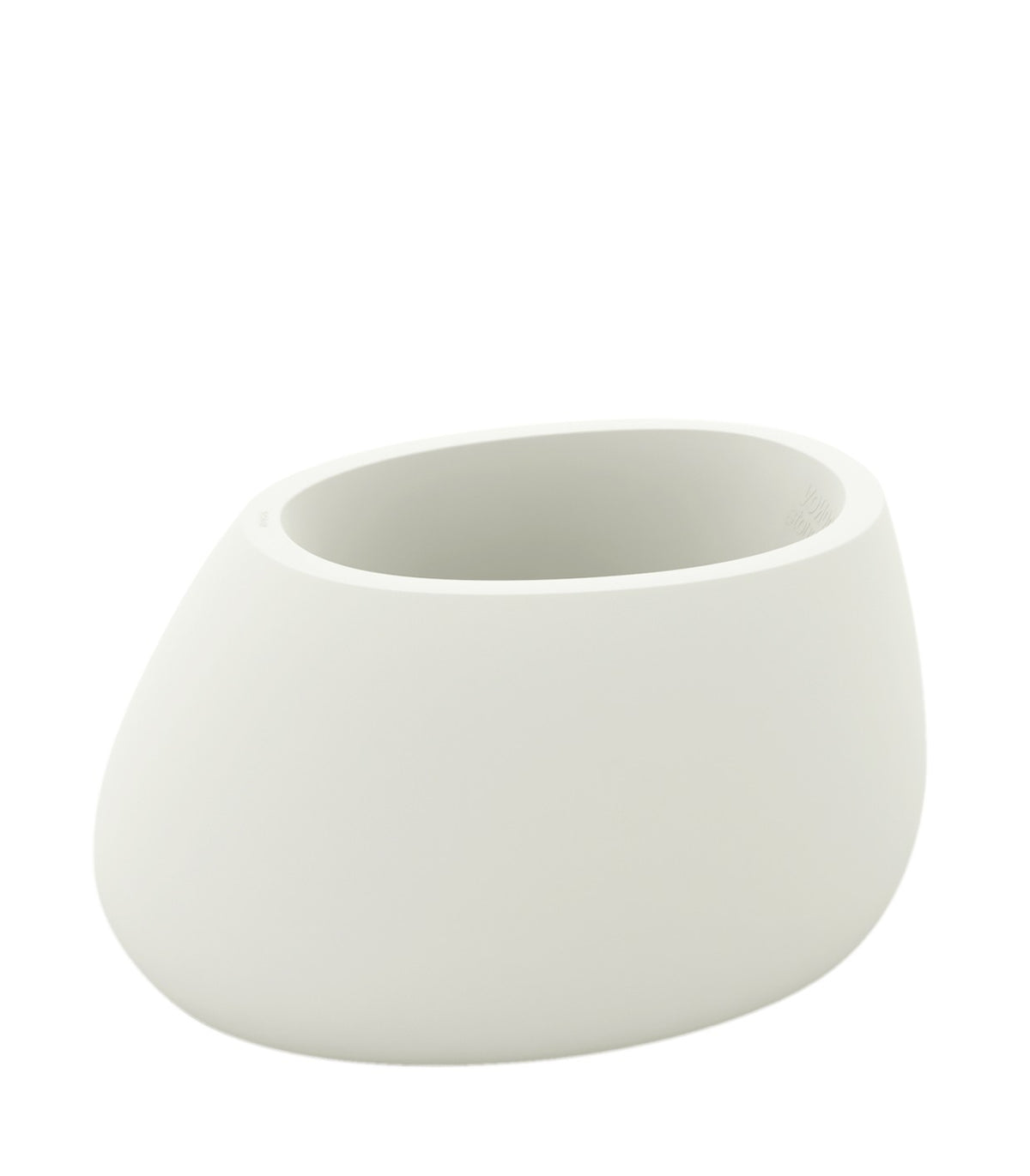 Pot de Fleurs Design Stone Finition Mate Vondom - blanc