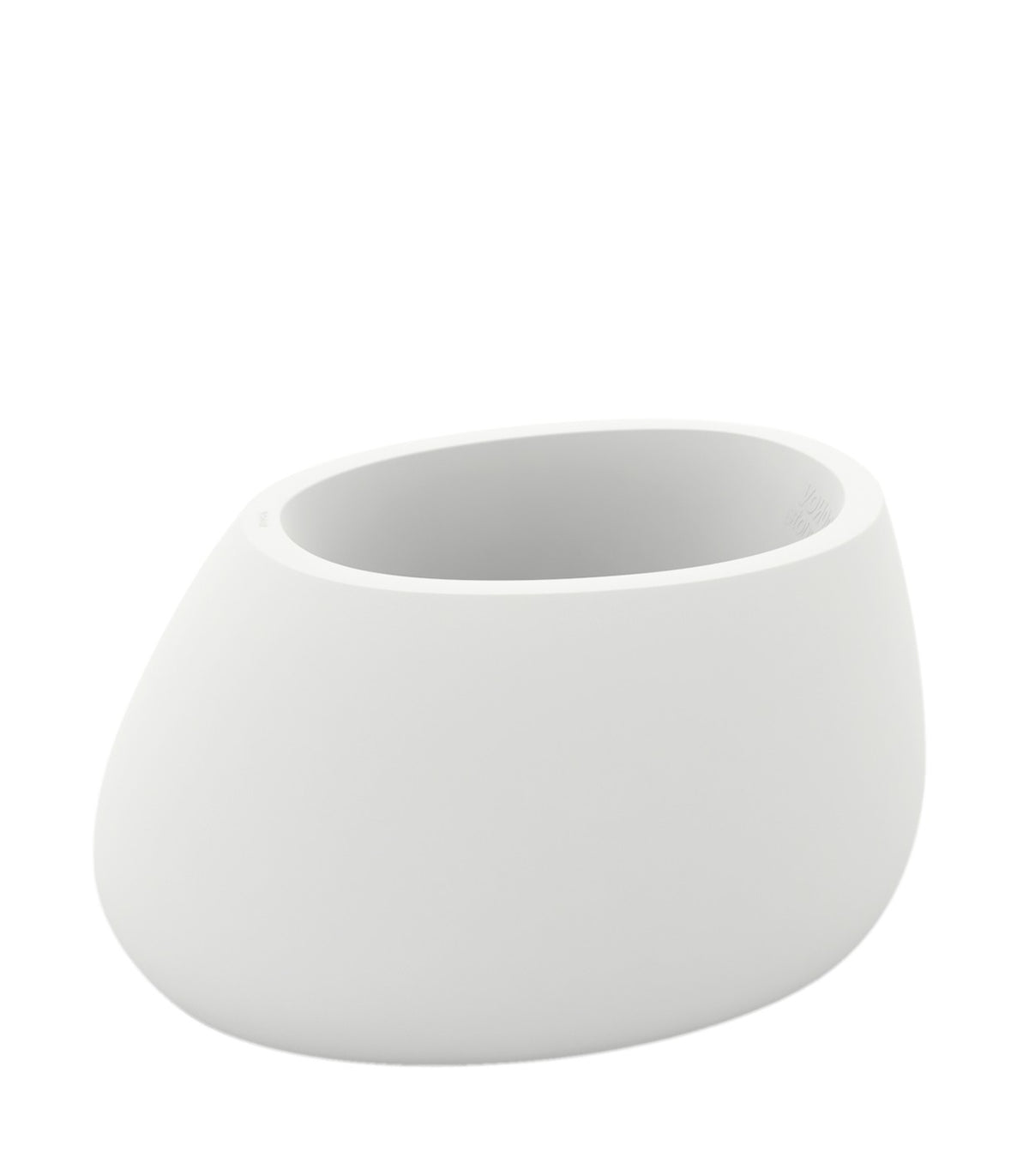 Pot de Fleurs Design Stone Finition Mate Vondom - blanc