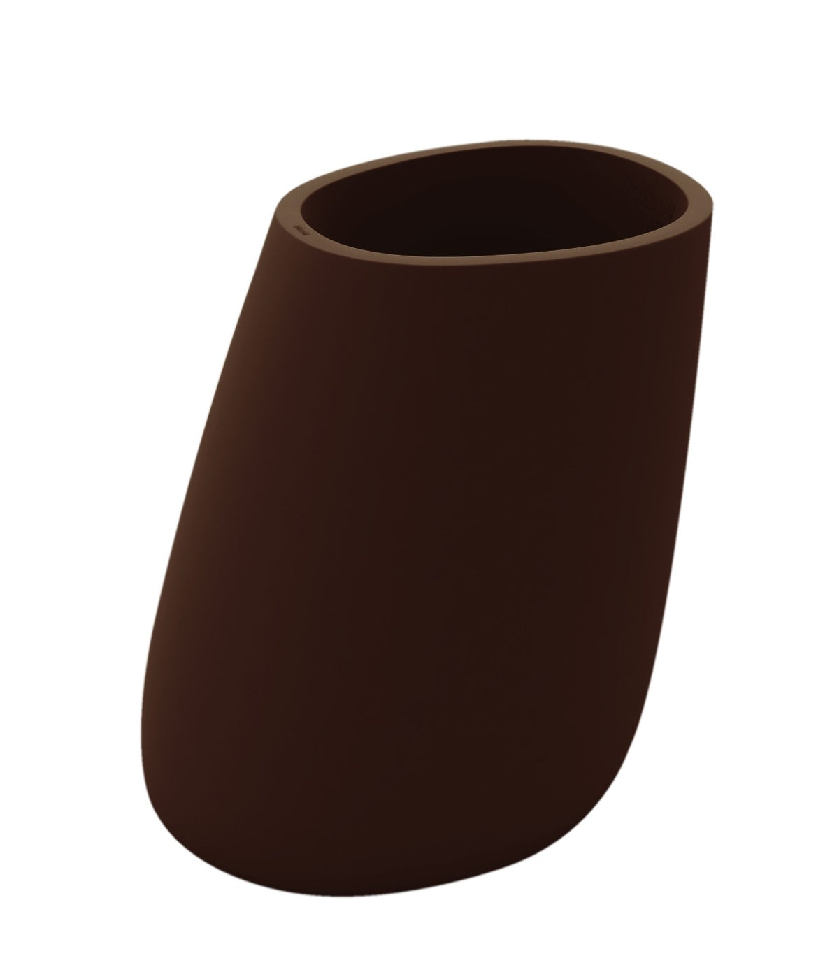 STONE pot de fleurs finition mate - bronze