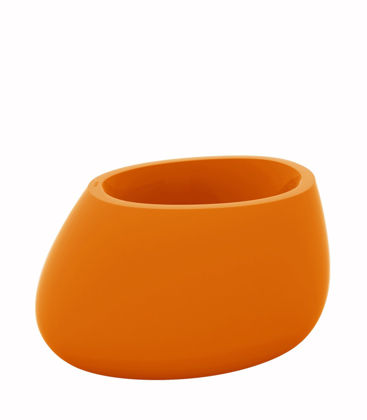 STONE design lacquered flowerpot Vondom - orange