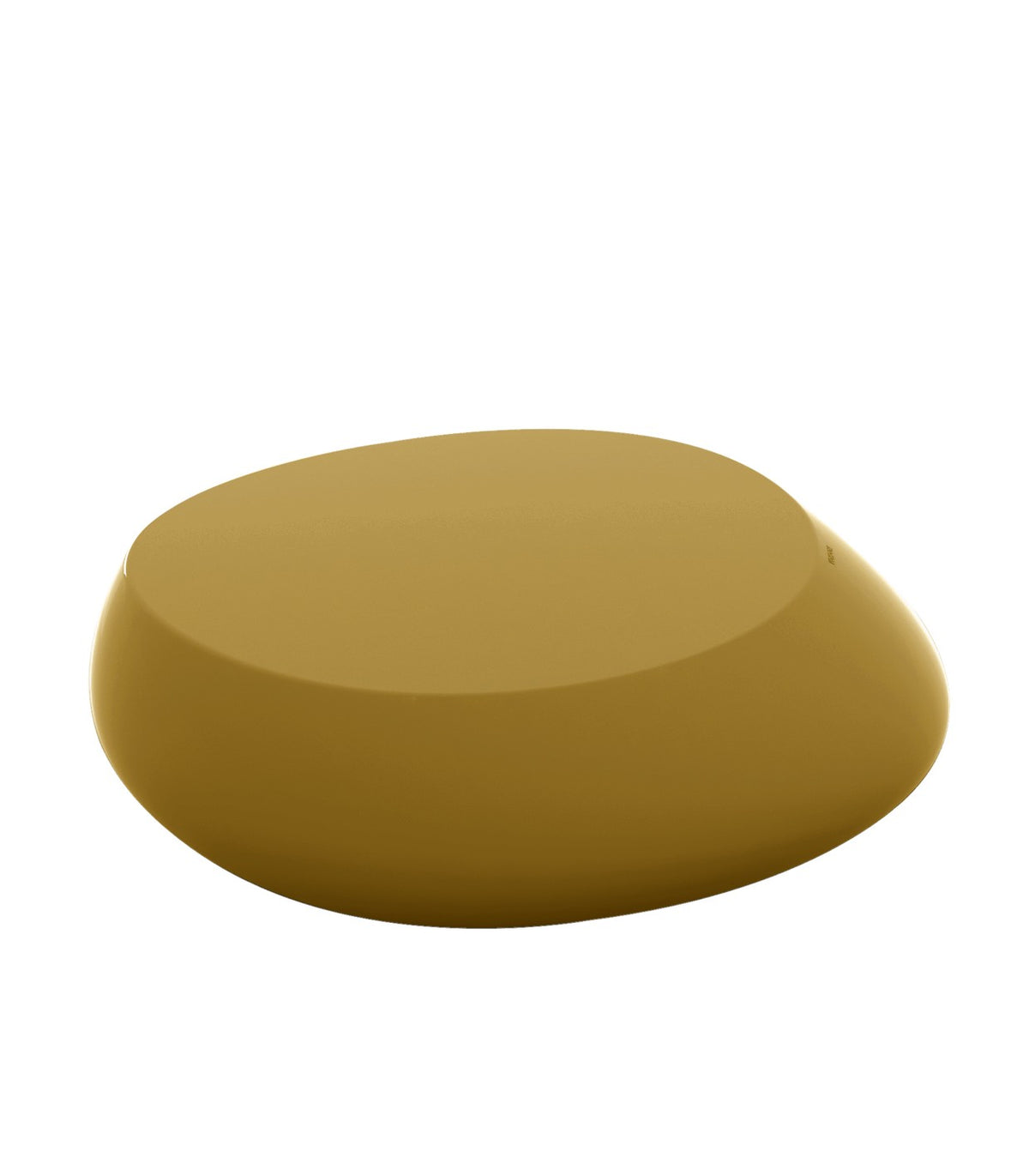 STONE lacquered design coffee table - VONDOM - champagne