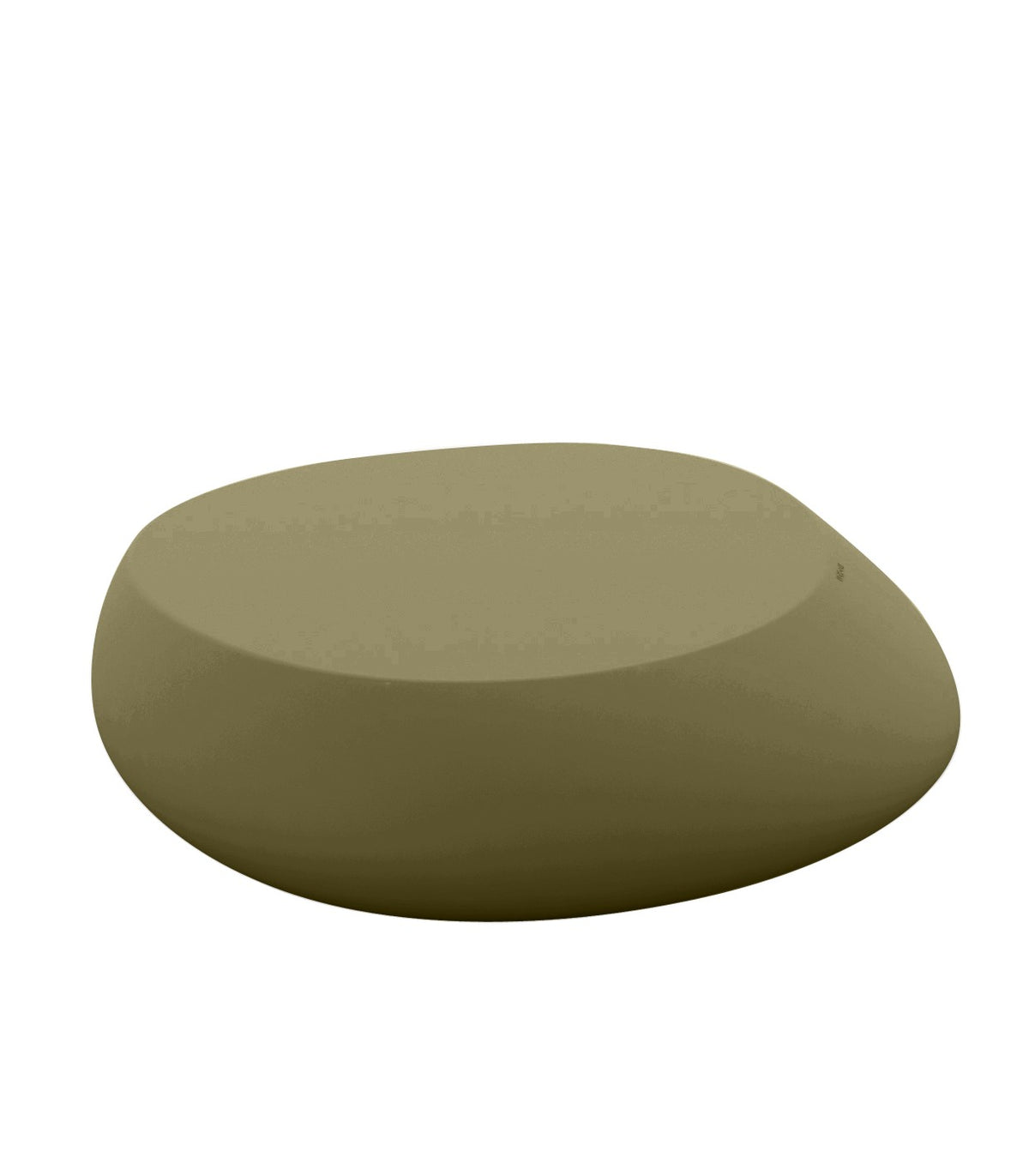 STONE lacquered design coffee table - VONDOM - khaki