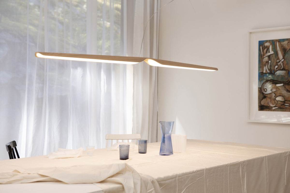 Swan Pendant - Lampe Suspension en Bois - Tunto