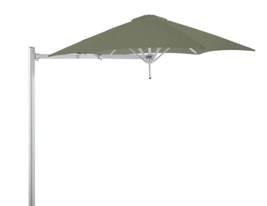 PARAFLEX MONO 270 x 270 cantilever parasol with hexagonal canopy