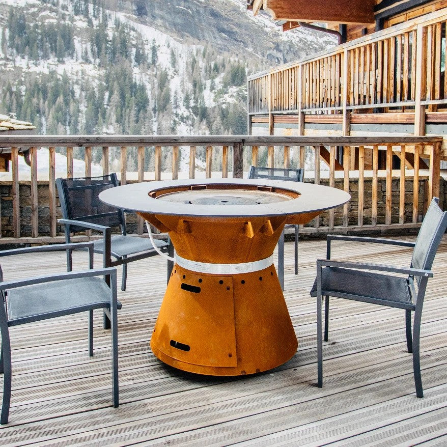 Wood Plancha Table FUSION MEDIUM BOIS VULX