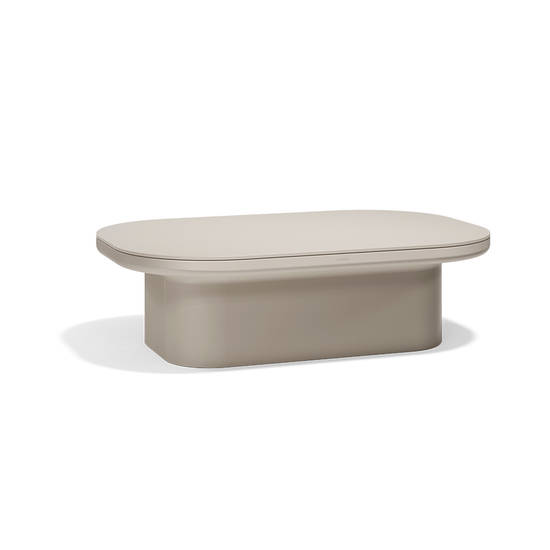 table basse intérieur extérieur beige Luna Vondom