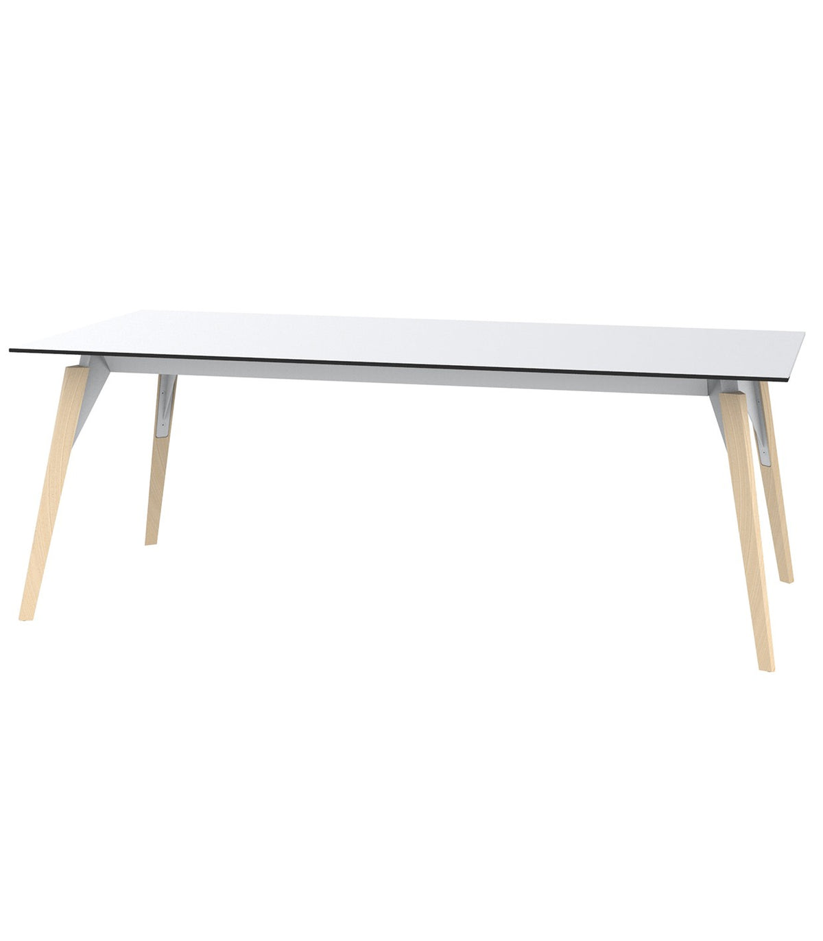 FAZ WOOD LOUNGE TABLE 200X100X74 - Large Rectangular Wooden Table