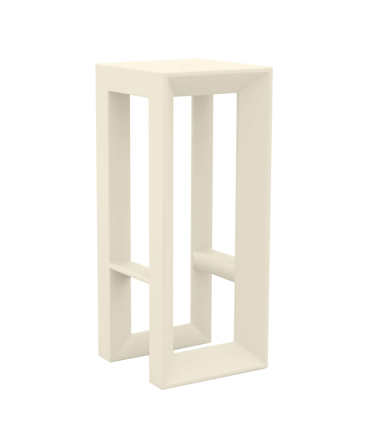 tabouret-haut-frame-vondom-coloré-écru