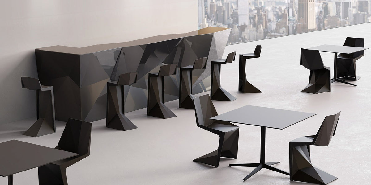VOXEL BAR STOOL - Geometric bar stool