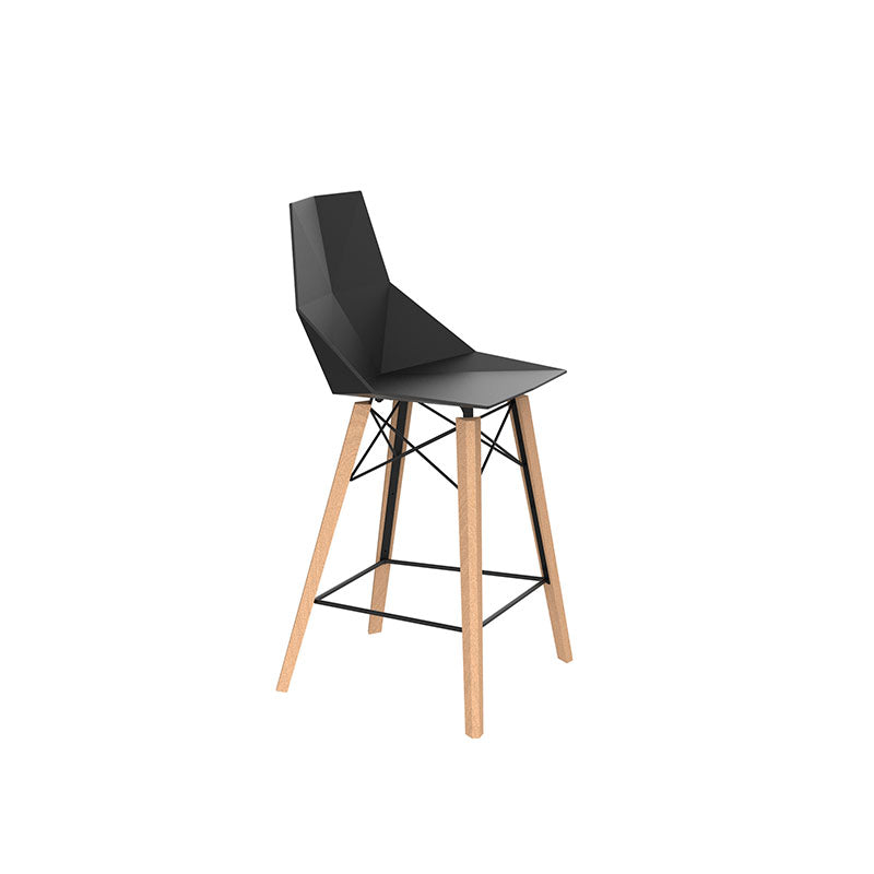 FAZ WOOD COUNTER STOOL - Tabouret De Comptoir en Bois