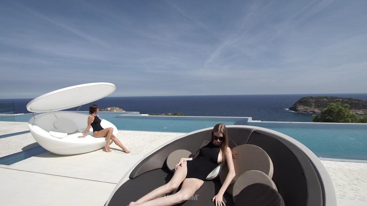 ULM Daybed avec et sans Parasol Vondom