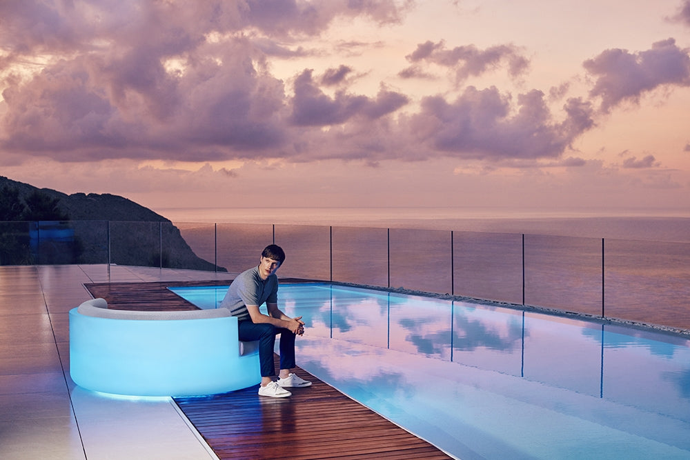 Furniture ULM light Ramon Esteve for Swimming pool Vondom