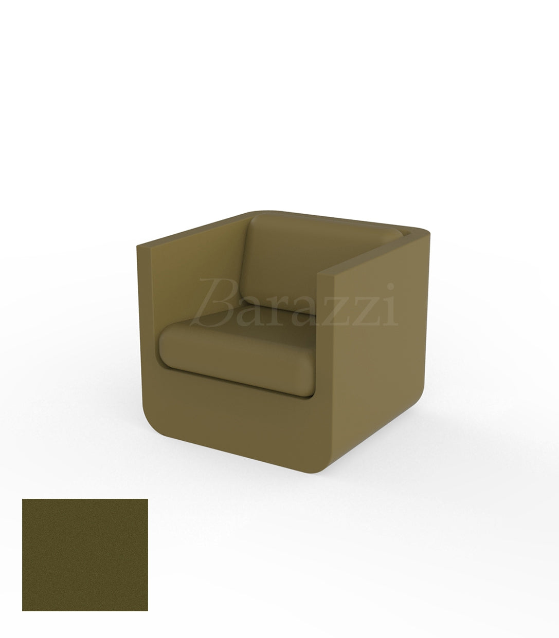 ULM Fauteuil Khaki Mat Vondom