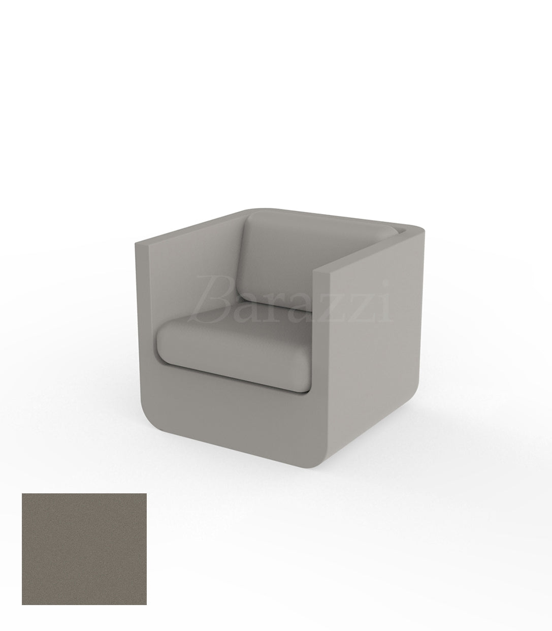 ULM Fauteuil Taupe Mat Vondom