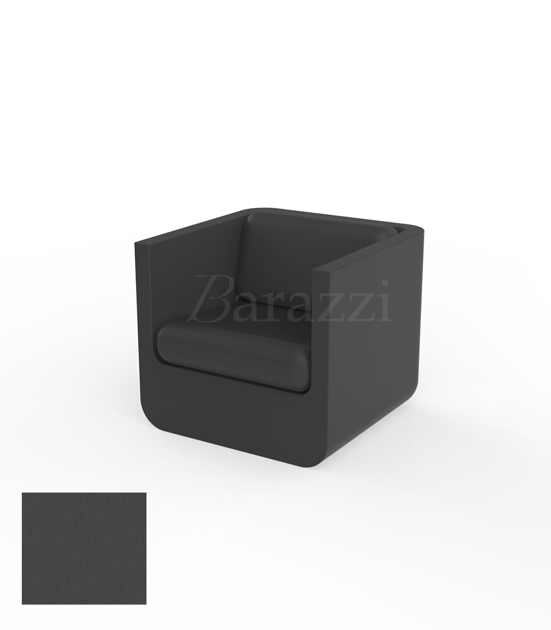 ULM Fauteuil anthracite Mat Vondom