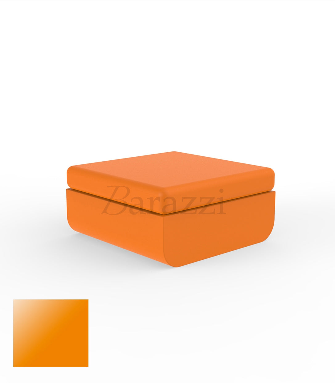 ULM Pouf Orange Lacquered Vondom