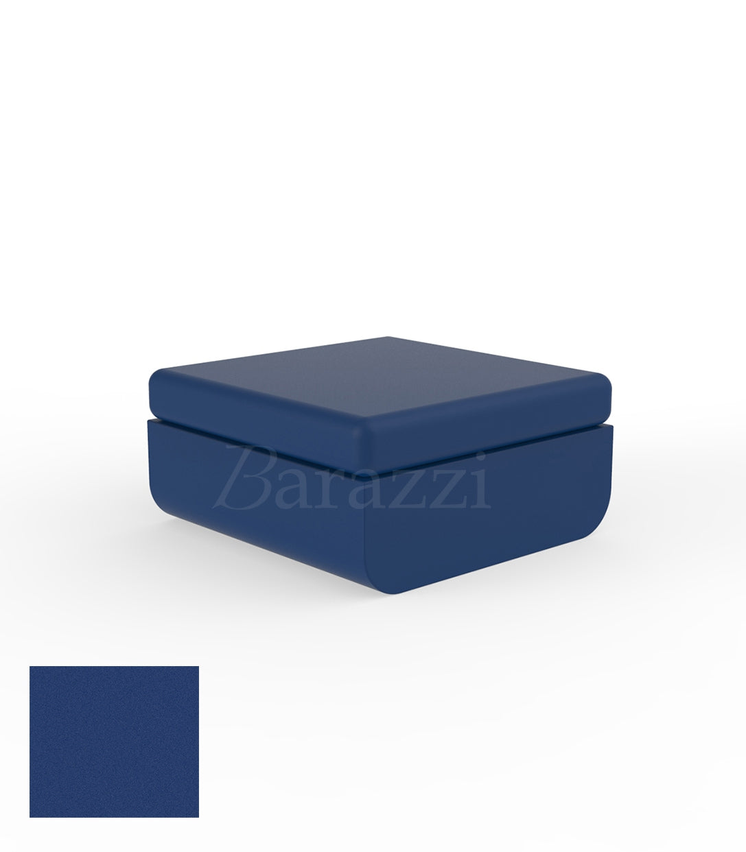 ULM Pouf Bleu Polyethylene Mat Vondom