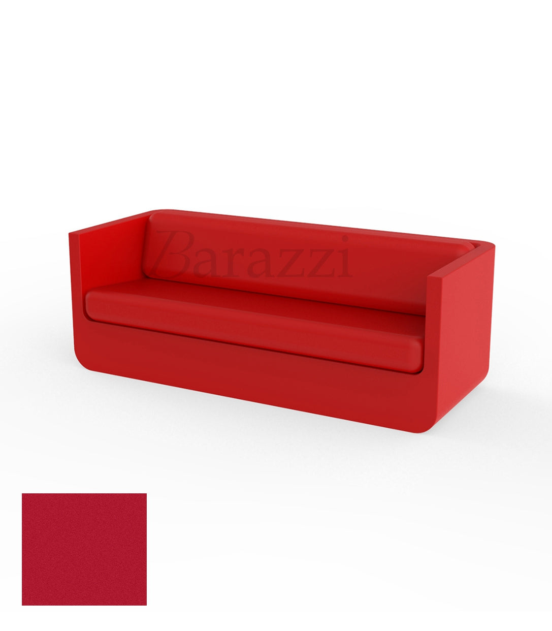 ULM Sofa Red Matt