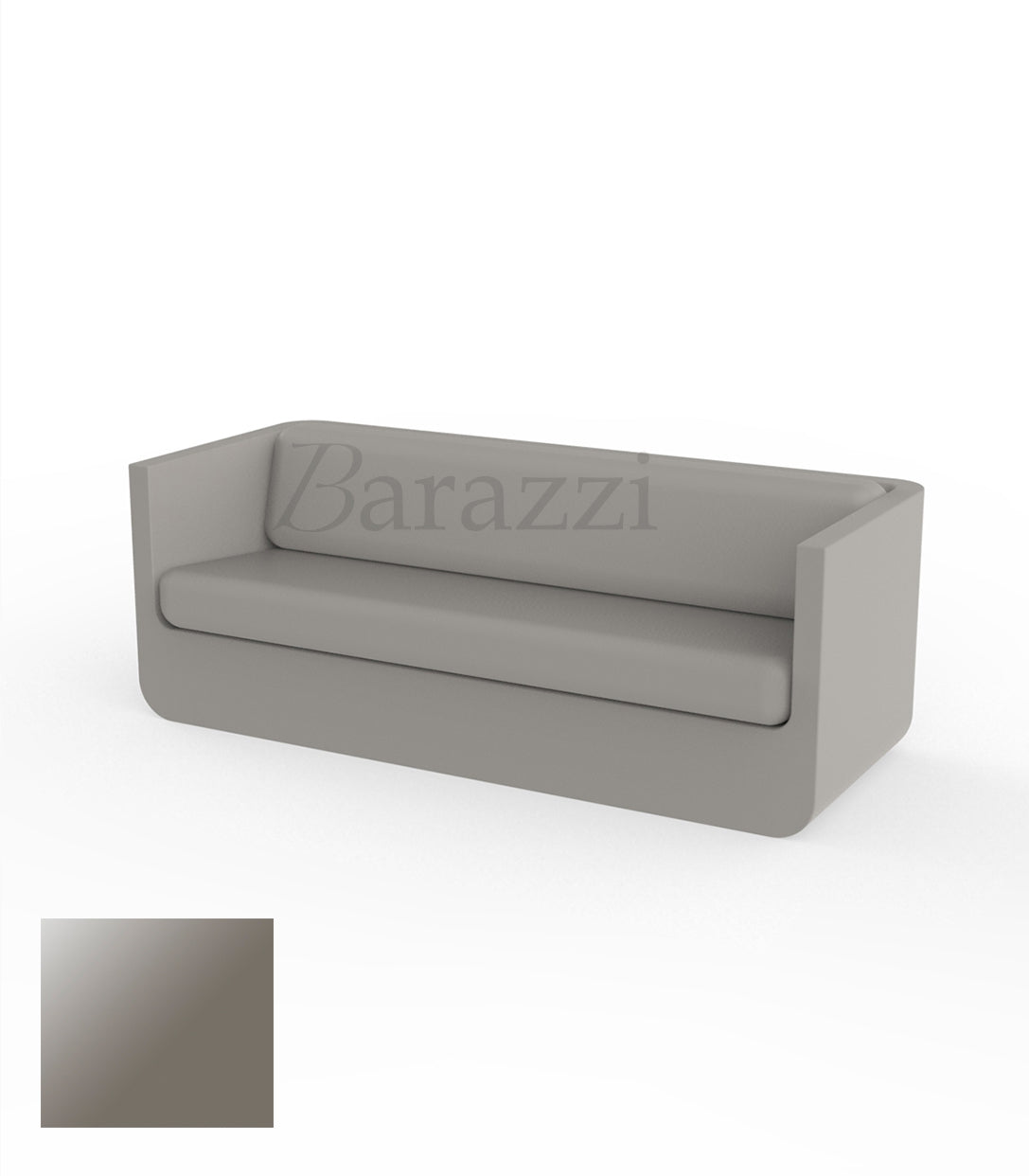 ULM Sofa Taupe Laque Vondom