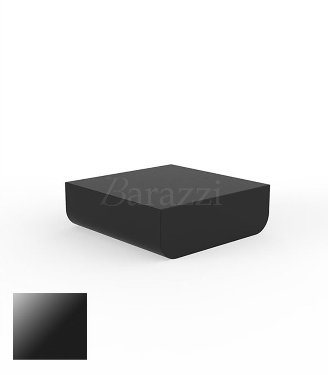 ULM Table Basse Noir Laque Vondom