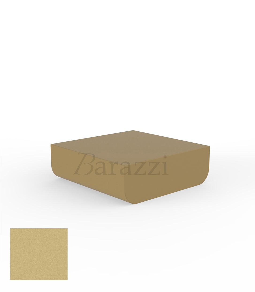 ULM Table Basse Beige Mate Vondom
