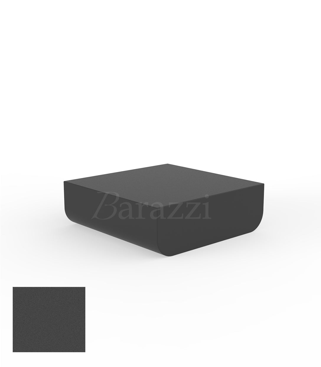 ULM Table Basse Anthracite Mate Vondom