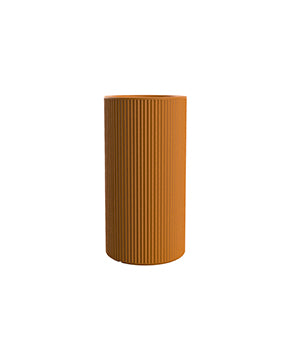 POT GATSBY CYLINDRIQUE 80 cm - Vase Cylindrique Rainuré