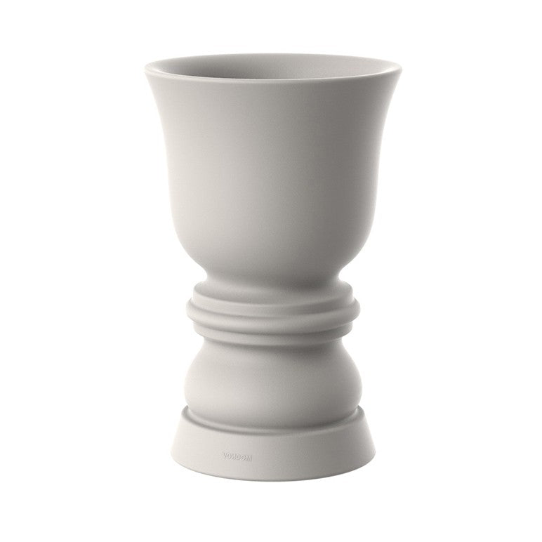 cache pot forme pièce d'échec suave planter 65 cm
écru