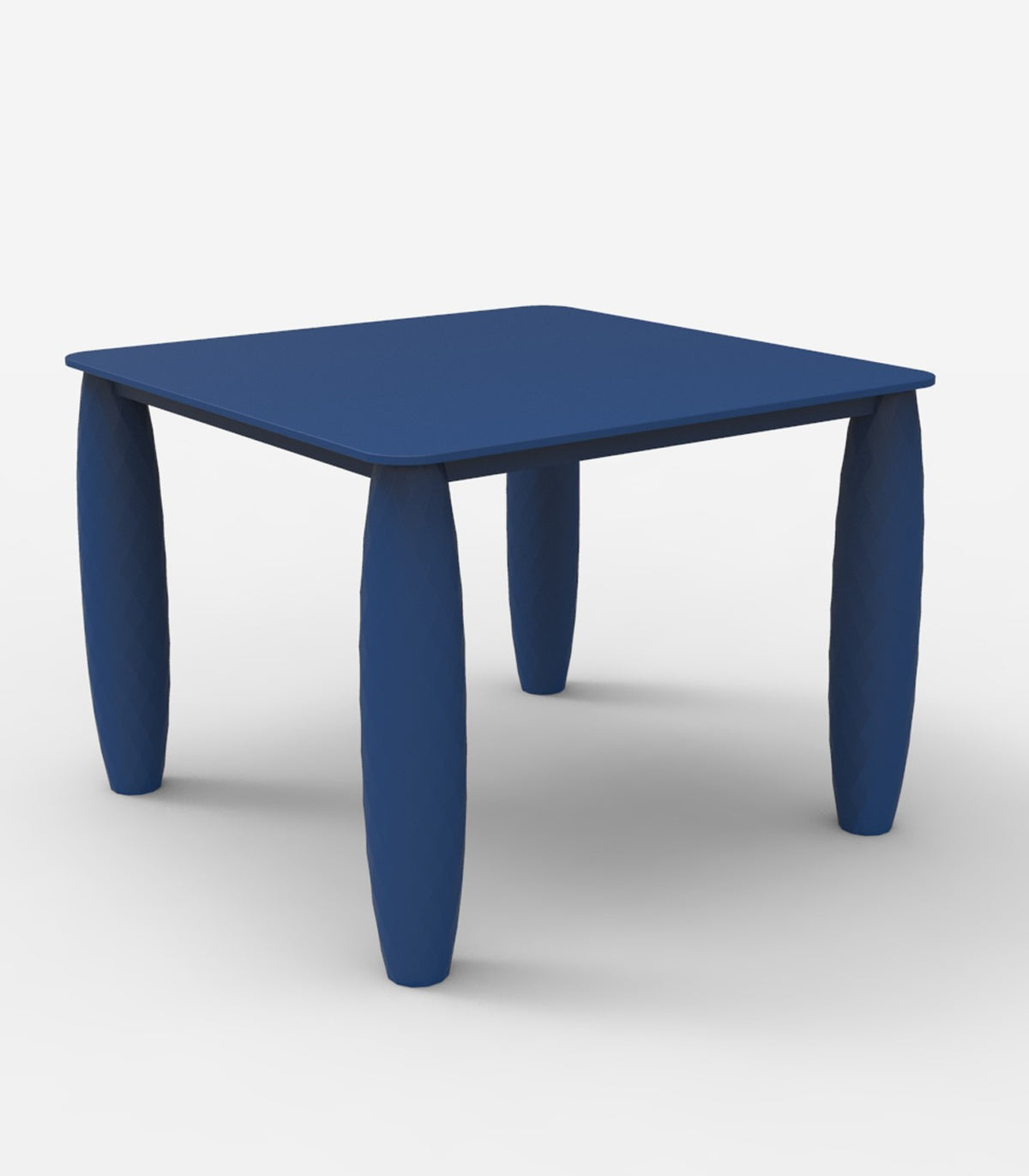 Table carrée design VASES VONDOM - bleu