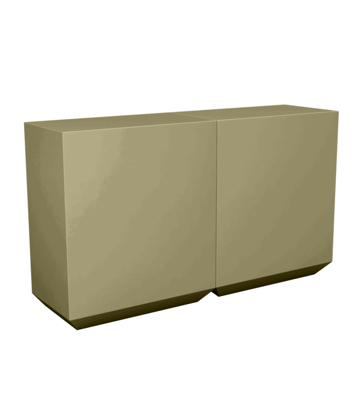 VELA 200 lacquered straight module - khaki