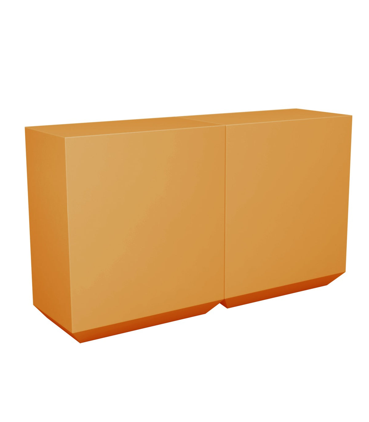 VELA 200 lacquered straight module - orange