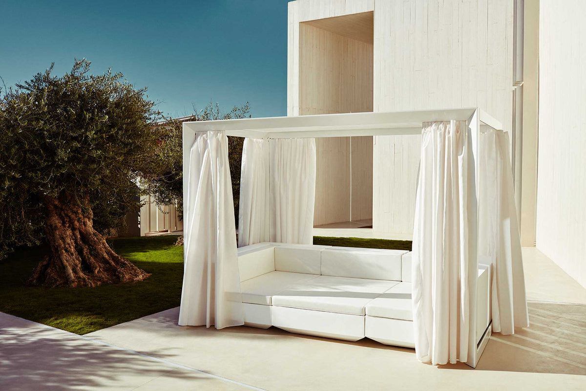 Canopy Vela Cenador White lacquered - Vondom