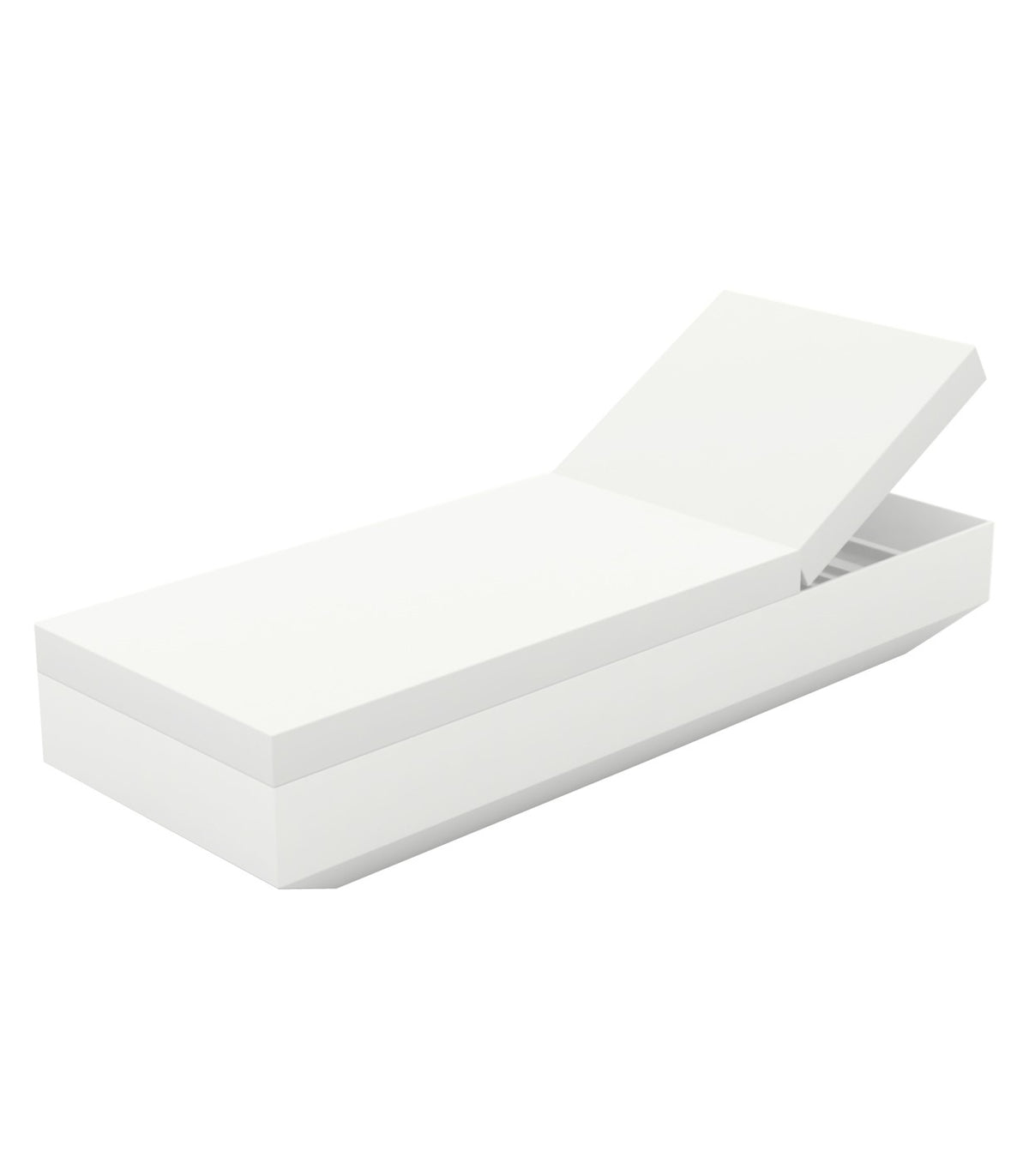 VELA lacquered design lounge chair - Vondom - white