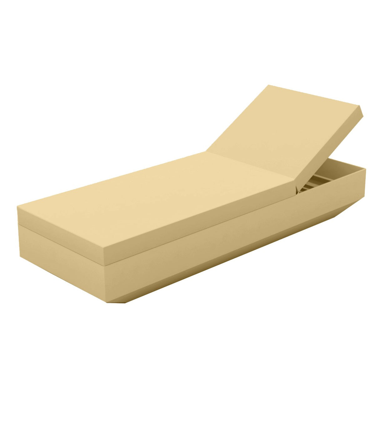 VELA lacquered design lounge chair - Vondom - beige