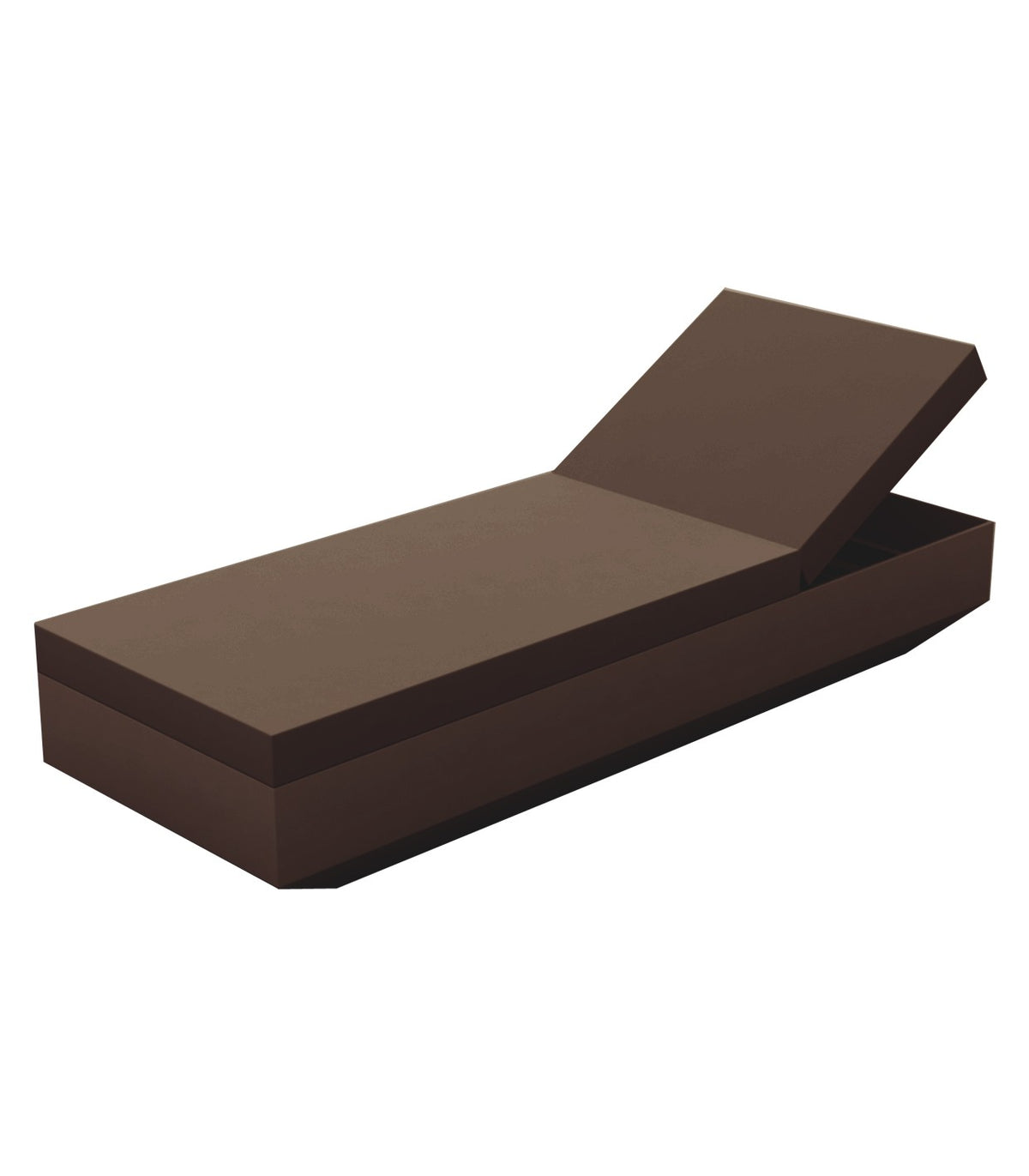 VELA lacquered design lounge chair - Vondom - bronze