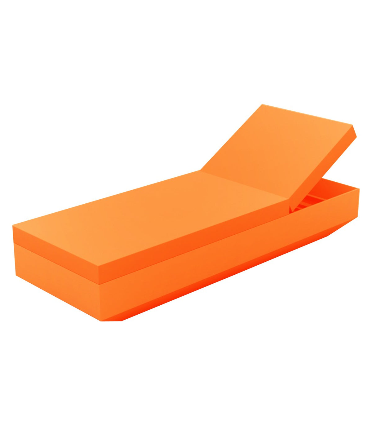 VELA lacquered design lounge chair - Vondom - orange