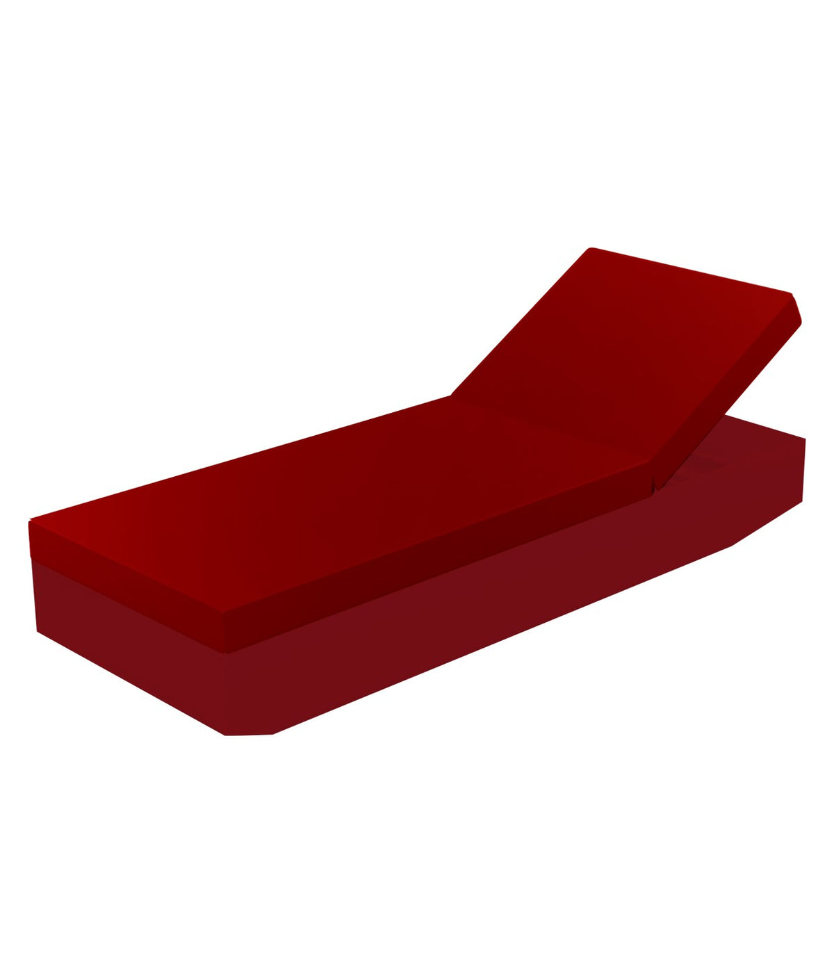 Vela Design Lounge Chair Vondom - red