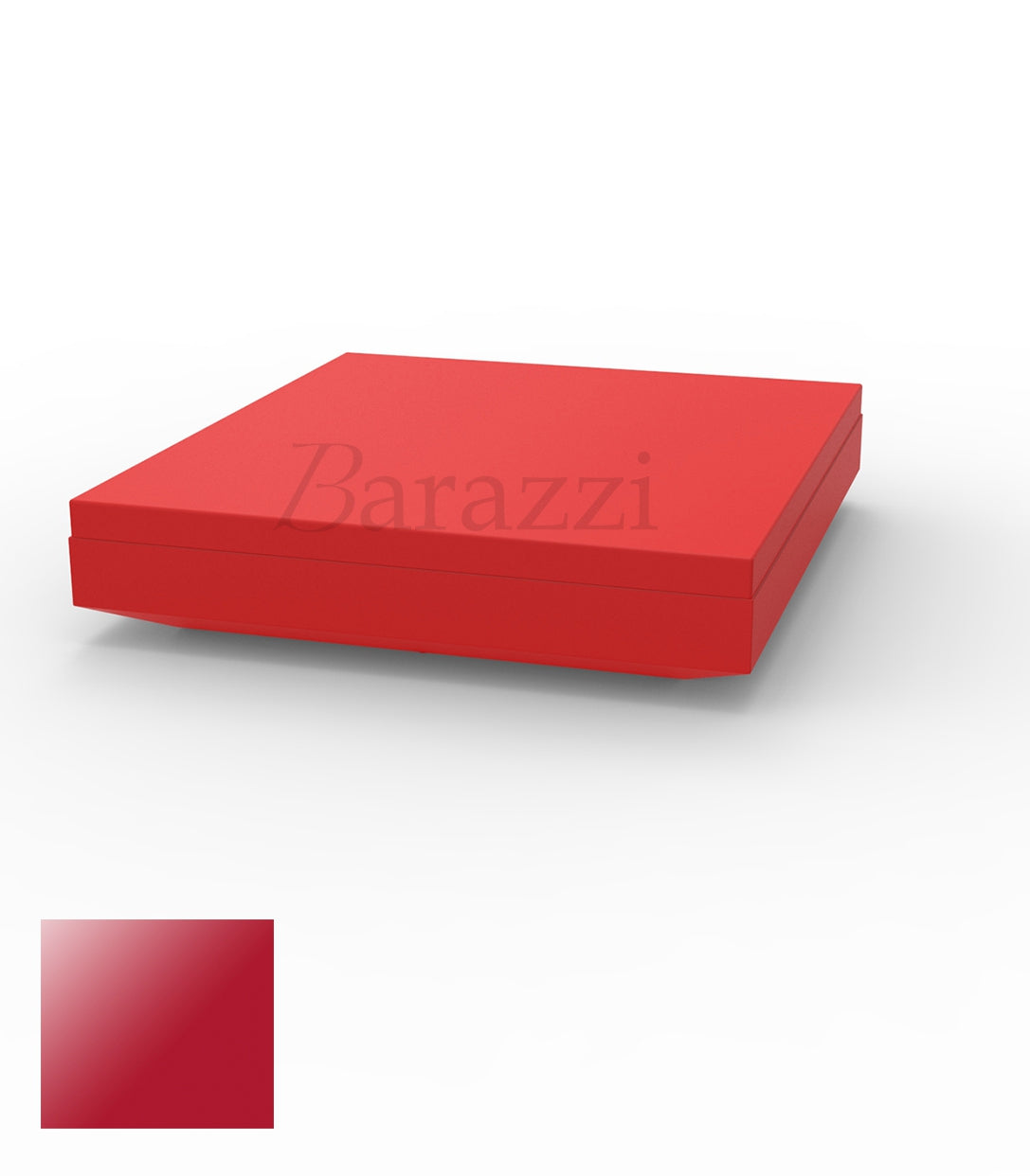 Vela Daybed 200 Transat Double Exterieur Rouge Laque par Vondom