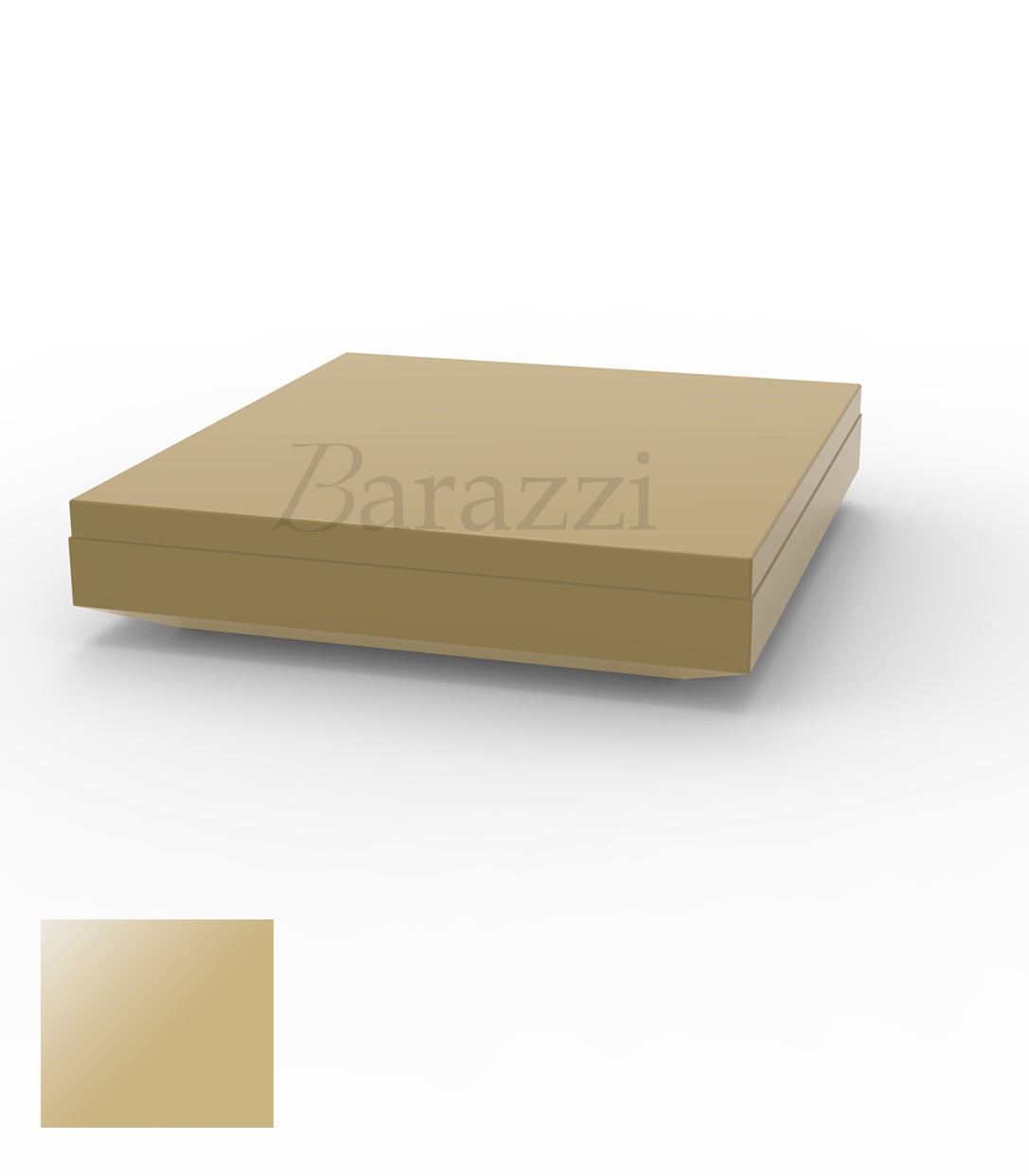 Vela Daybed 200 Transat Double Exterieur Beige Laque par Vondom
